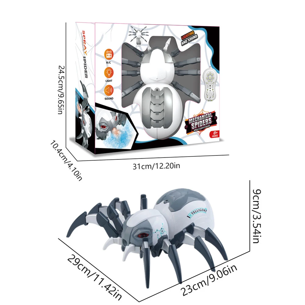 Remote Control Simulation Spider Electric RC Dinosaur and Bee Simulation Animal Electric Toy Intelligent Simulation Toy