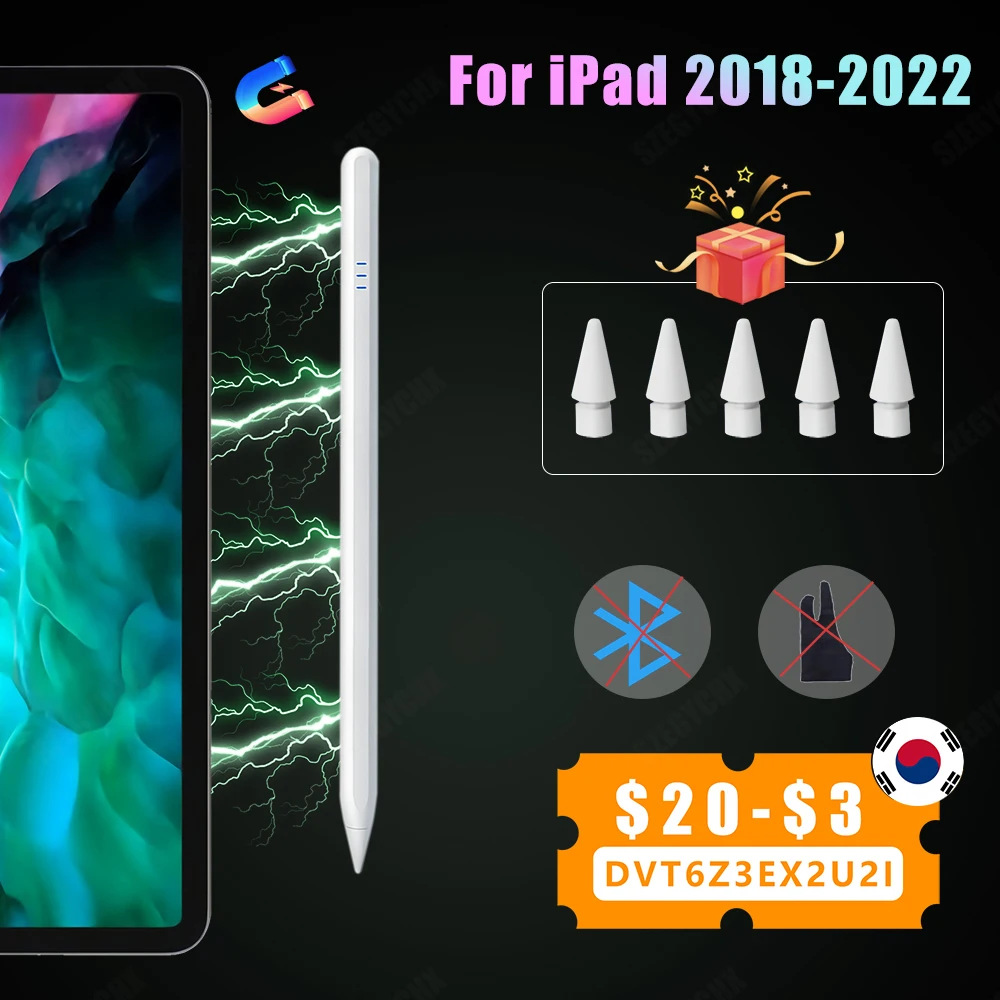 

Для Apple Pencil 2 iPad Pencil Air 5 Air 4 Pro 11 10,2 Air 3 10,5 Mini 6 5 4 2022 2021 2020 2019 Bluetooth-Стилус 애플슬 슬