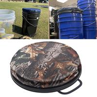 Swivel Seat Bucket Chair Lidded Bucket Seat Lid for Baseball Outdoor Fishing