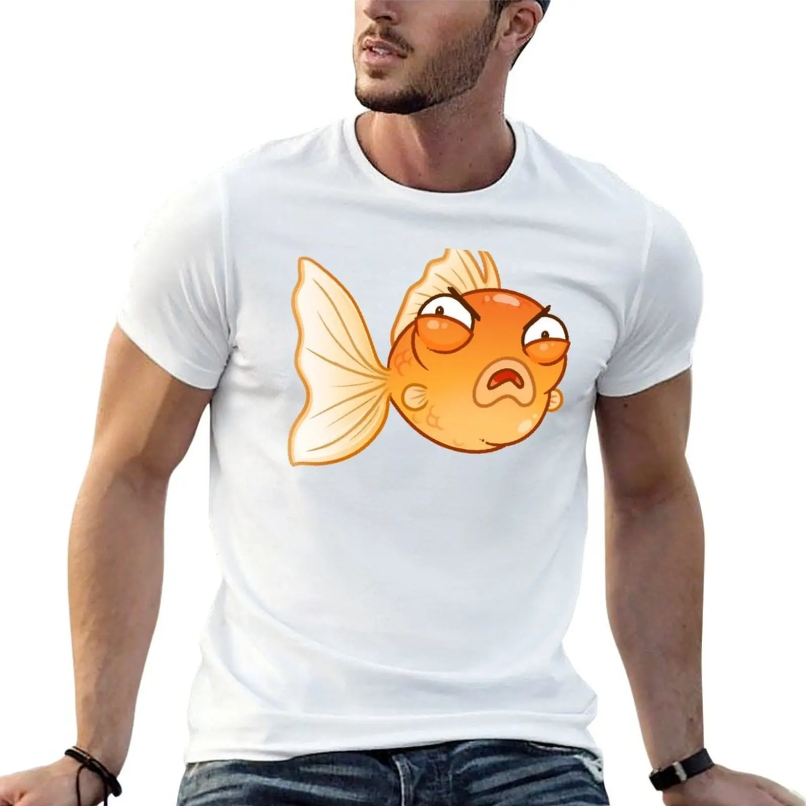 

Angry Goldfish T-Shirt t shirts designer mens graphic t shirts T-Shirt