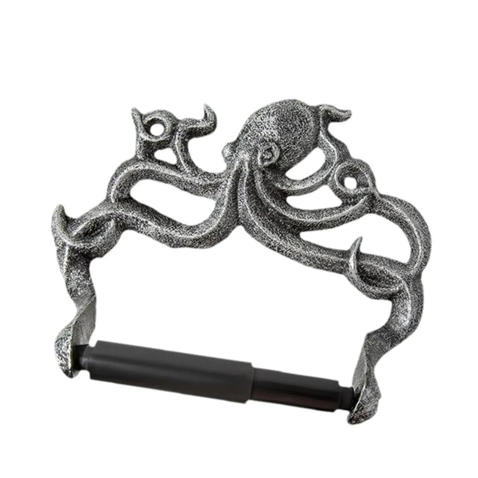 Animal Toilet Paper Holder Cute Functional Decorative Iron Compact Paper Storage Holder for Washroom Office Bathroom Home Hotel