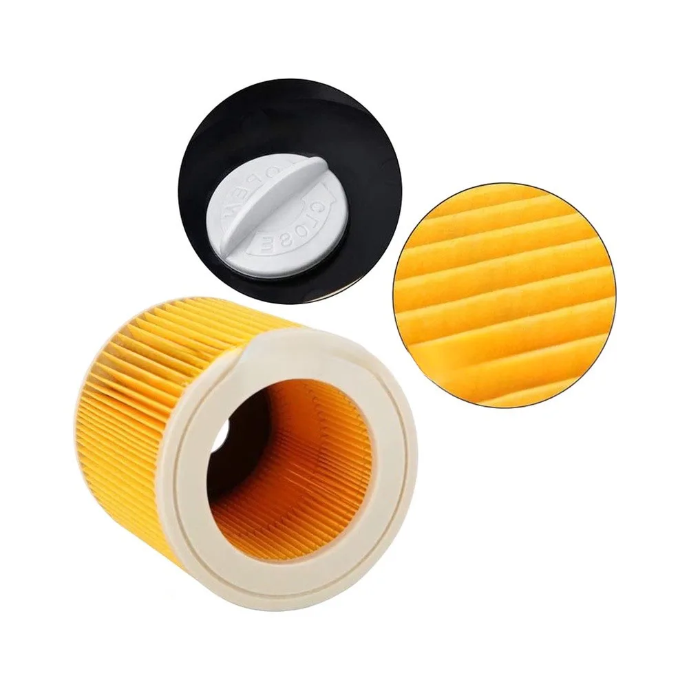 2pcs Filters For Karcher A2004 A2054 WD3000 Vacuum Cleaner Dry Wet Cleaning Replacement Multi-layer Filters Accessories