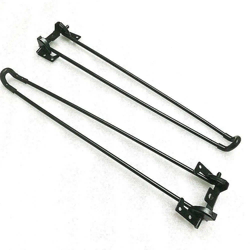 Eapmic 4 pezzi 28,5 '' gambe pieghevoli per tavolo a forcina in ferro massiccio resistenti e facili da installare gambe pieghevoli per tavolino (28,5")