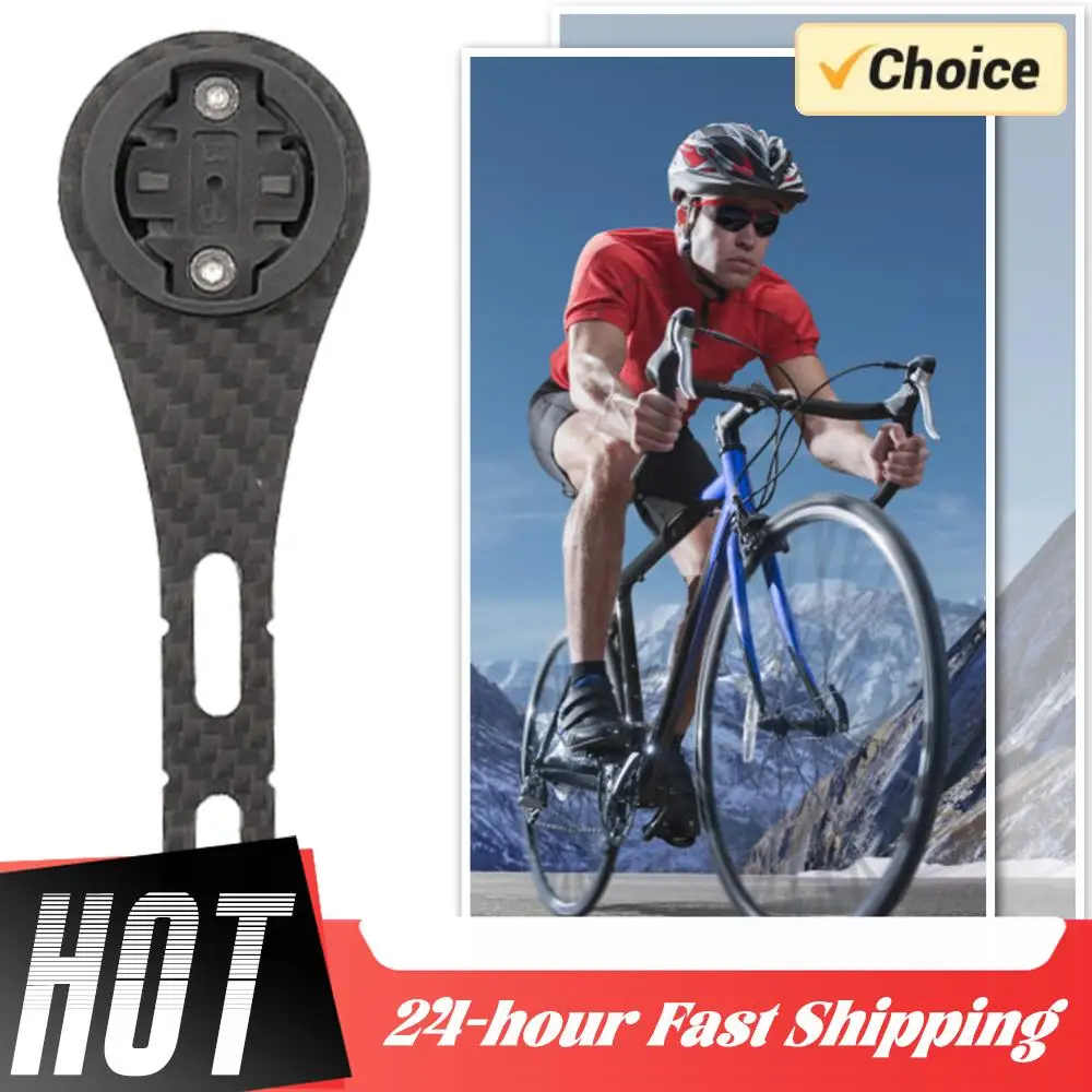 

Carbon Fiber Road Bike Stopwatch Speedometer Mount Holder Bike Handlbar Computer Mount Handlebar Extender