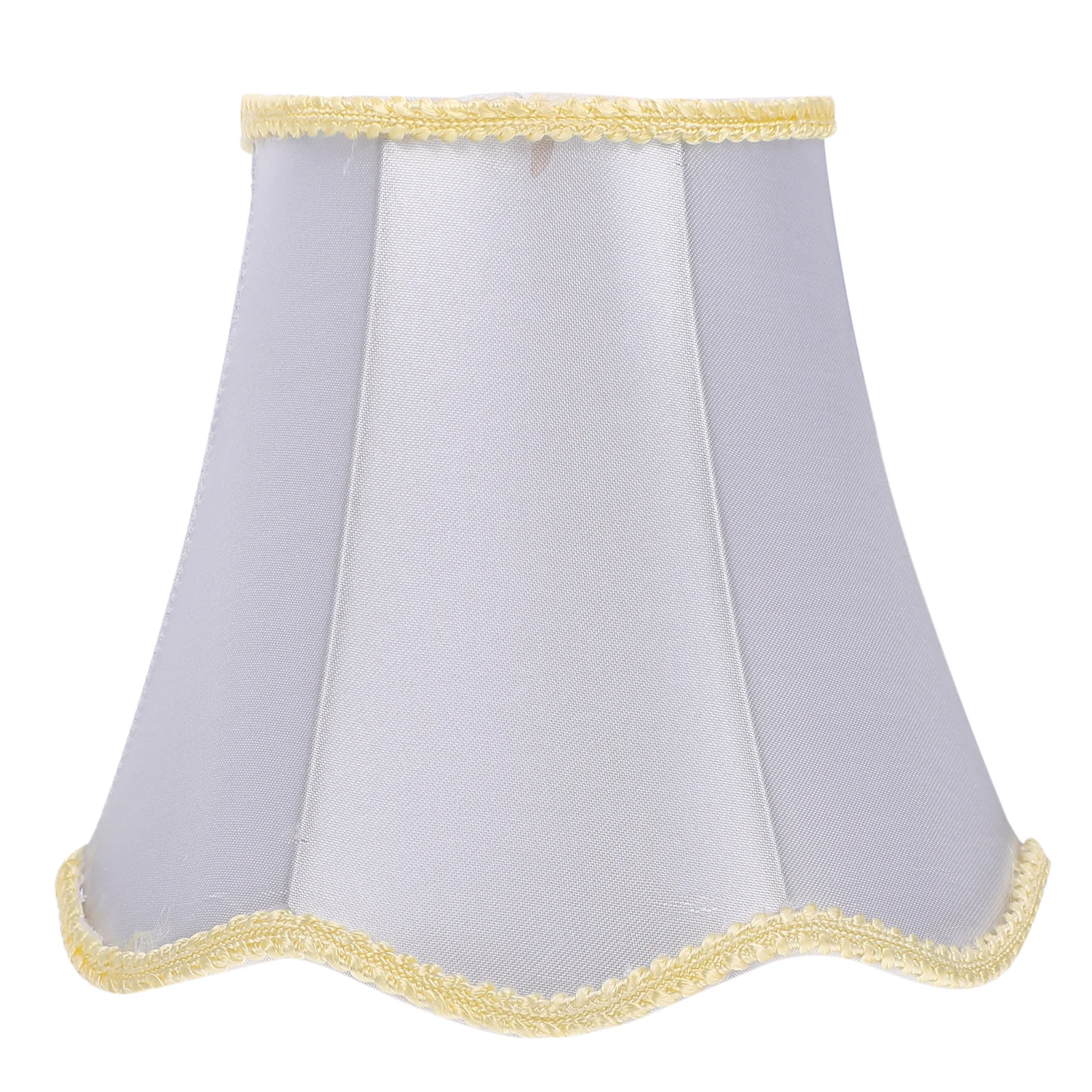 Wave Bottom Lampshade Light Cover Shades for Floor Multifunction Fabric Pendant Lightbulb