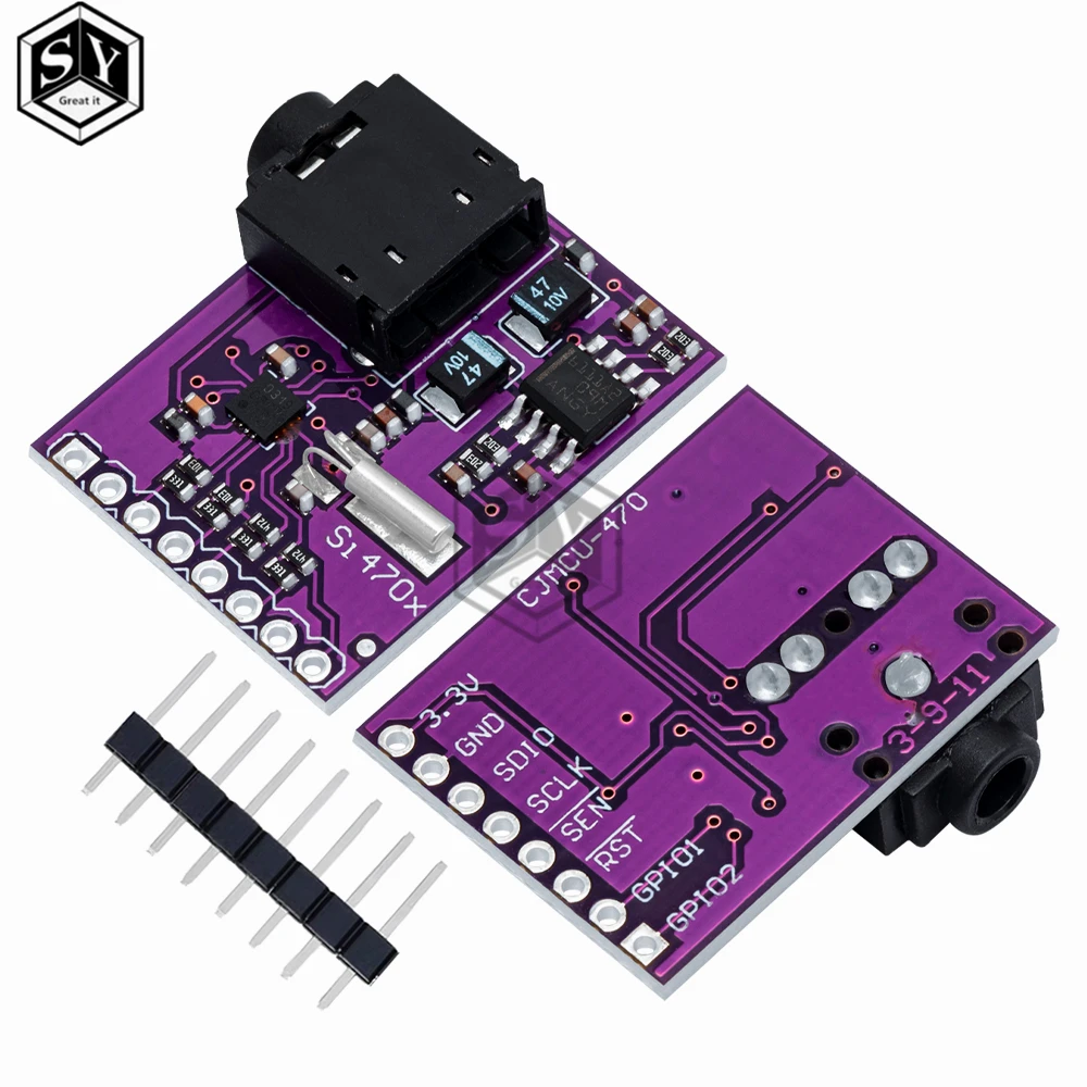 Si4703 RDS FM Radio Tuner Evaluation Breakout Module For Arduino AVR PIC ARM Radio Data Service Filtering Carrier Module