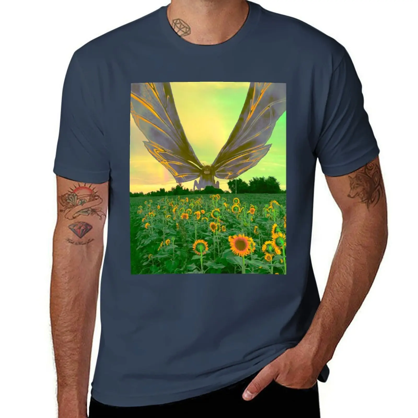 

Mothra T-Shirt vintage t shirts funny shirt cotton plus size clothes summer shirt mens t shirts casual stylish