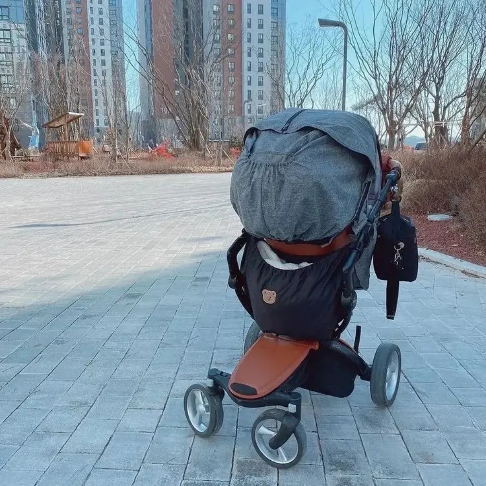 Travel Reusable Diaper Bag Outdoor Stroller Hanging Bag Storage Bag Bedside Nappy Organizer
