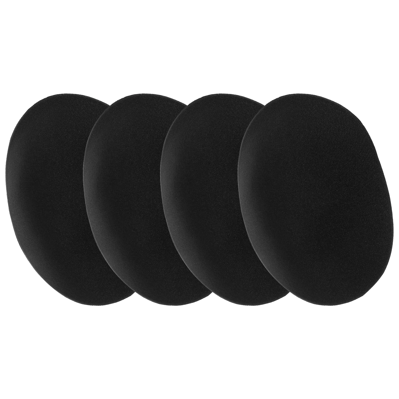 

2 Pair Anti-slip Shoulder Pads Enhancer Adhesive Women Soft Lightweight Broaden Shape Rounded Contours Smooth Everyday