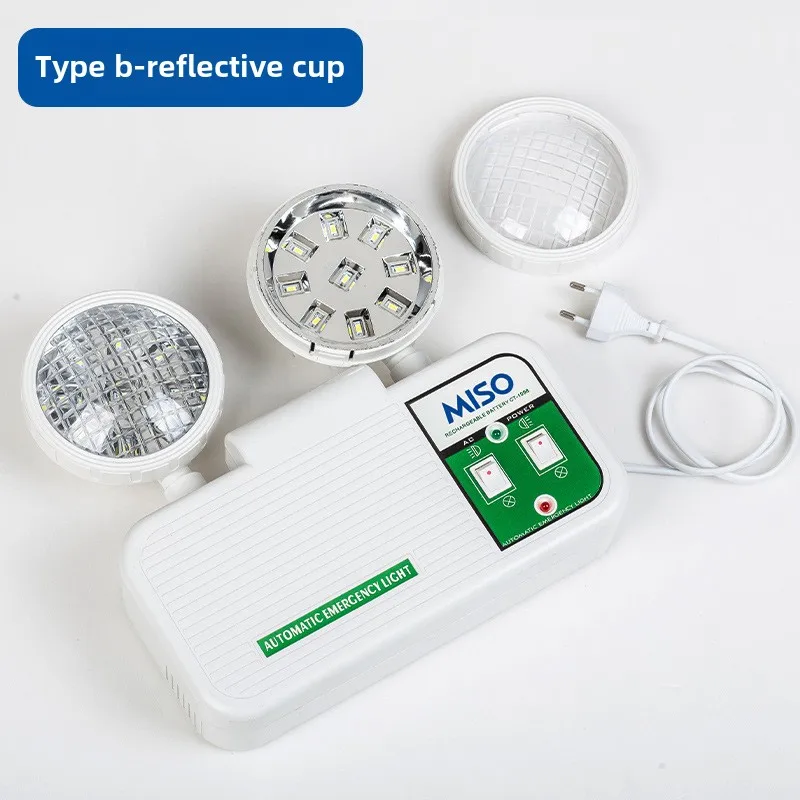 Emergency Lighting Double Head Lamp Hot Selling Foreign Trade Led Fire Emergency Light Staircase Corridor Fire Lighting Fixture