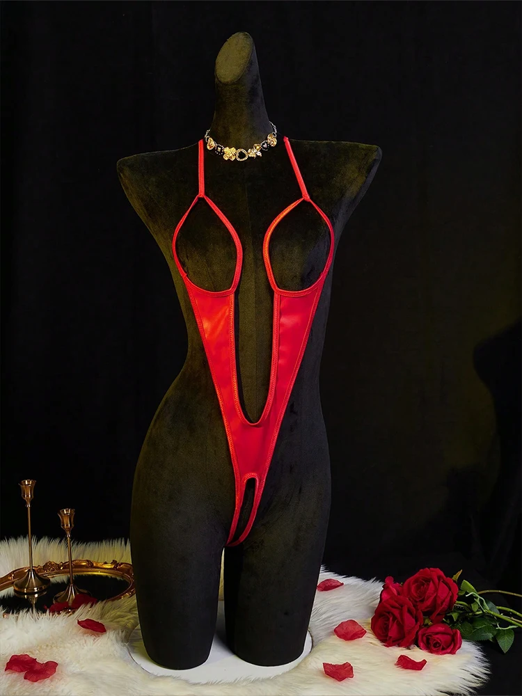 Sexy Lingerie Open Anal Hollow Bra Underwear Women Sex Sleepwear Exotic Lingerie Babydoll Bodysuit Lenceria Erotic Sexi Costumes image 5
