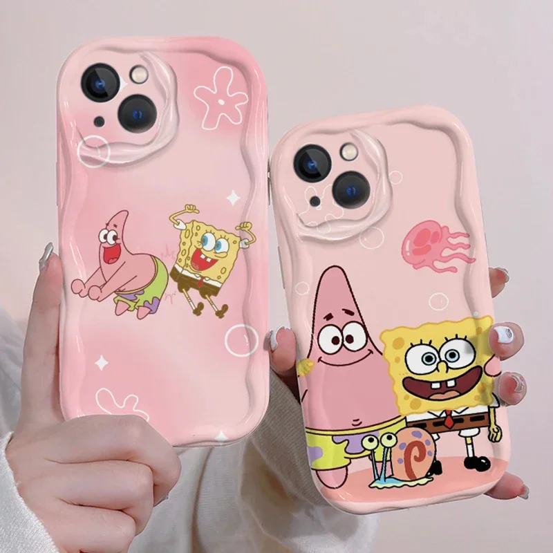 Ctue SpongeBobs Juste pour Samsung Galaxy, A34, A33, A32, A31, A30, A20, A24, 4G, A23, A22, A21S, A20S, A14, A13, 5G, A12, A10S, A04E, A03, M14