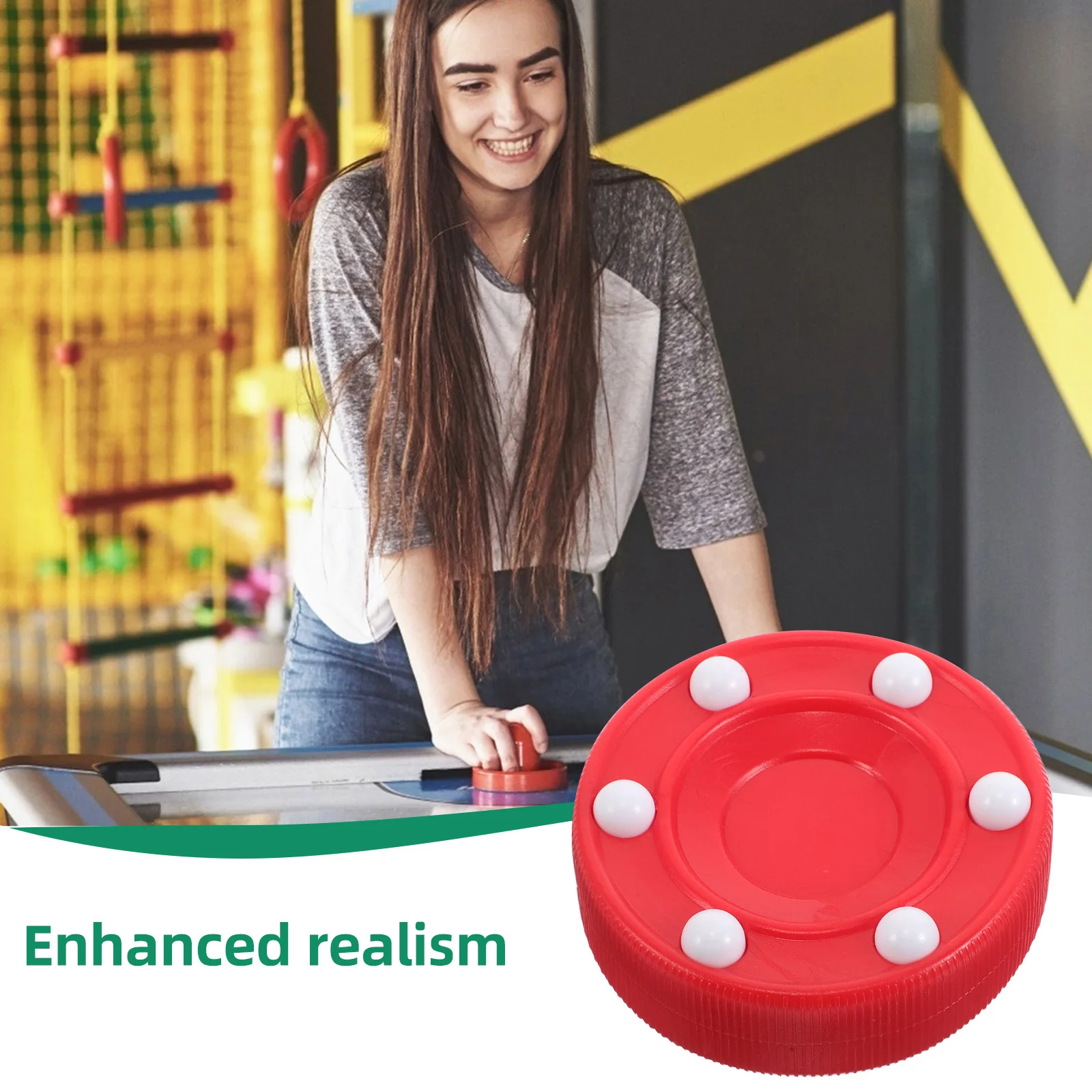 

Roller Puck Durable Pp Material Indoor Outdoor Hockey Training Stick Handling Practice Floor Field Sports Activities