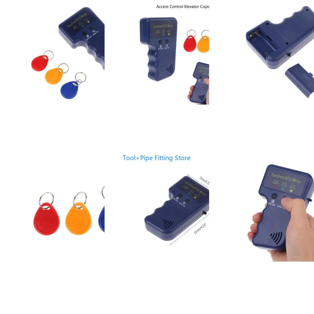 F92B 125khz RFID Card Copier Duplicator Handheld RFID Reader for Door Access Control
