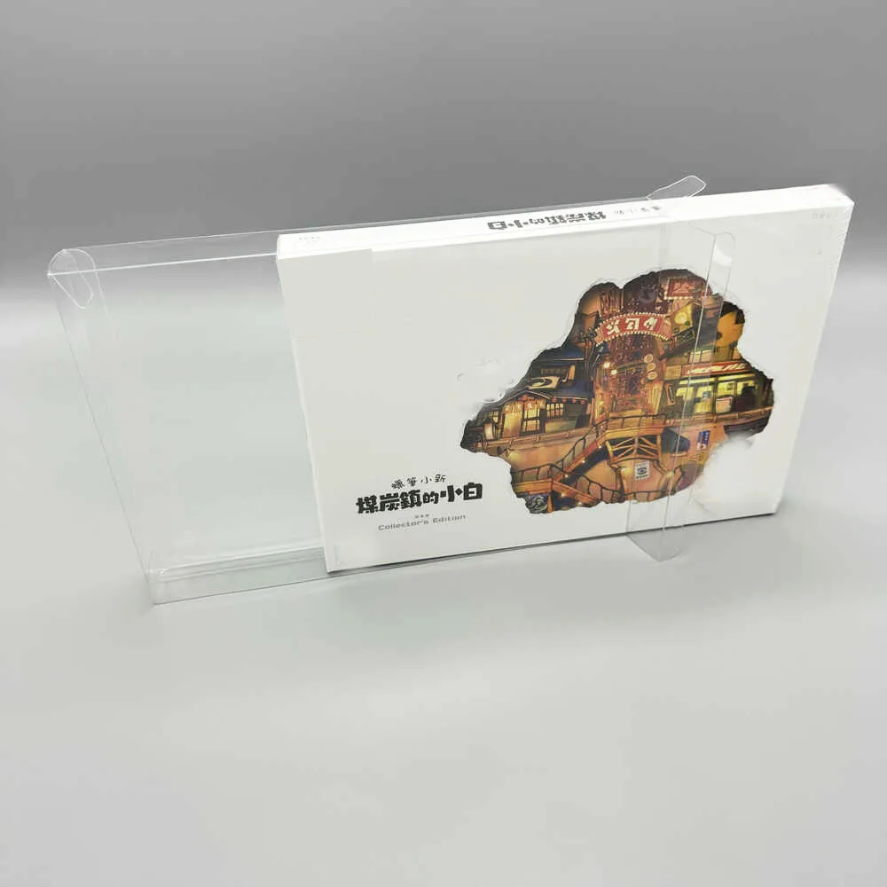 1 صندوق حامي لـ SWITCH NS Shin chan: Shiro and the Coal Town Limited EDITION صندوق عرض شفاف