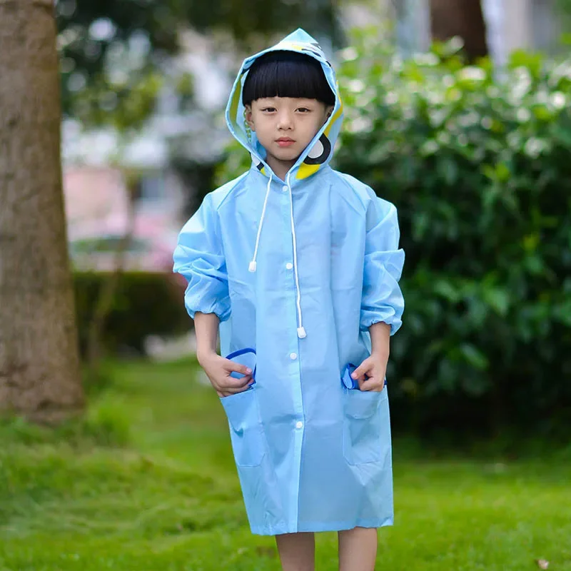 1pcs Waterproof Kids Raincoat for Children Rain Coat Cartoon Animal Style Rainwear Rainsuit Student Animal Style Raincoat