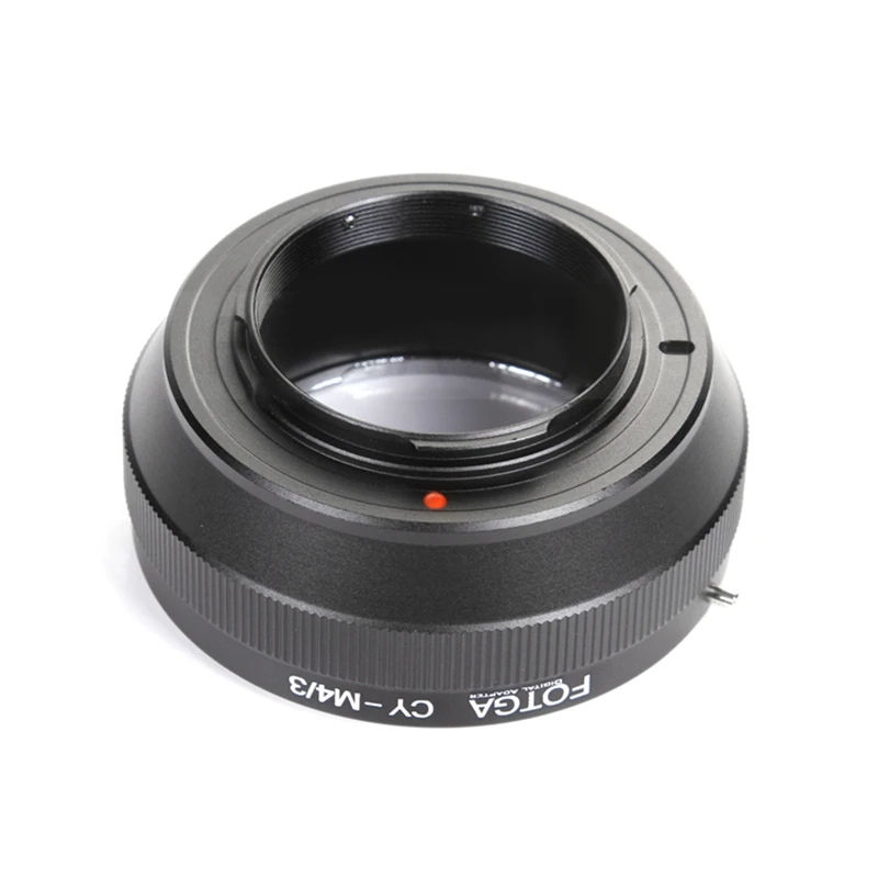 FOTGA Adapter Ring CY-M4/3 Suitable for Contax to Panasonic Olympus Micro-M4/3 Camera Lens Single Adapter Ring