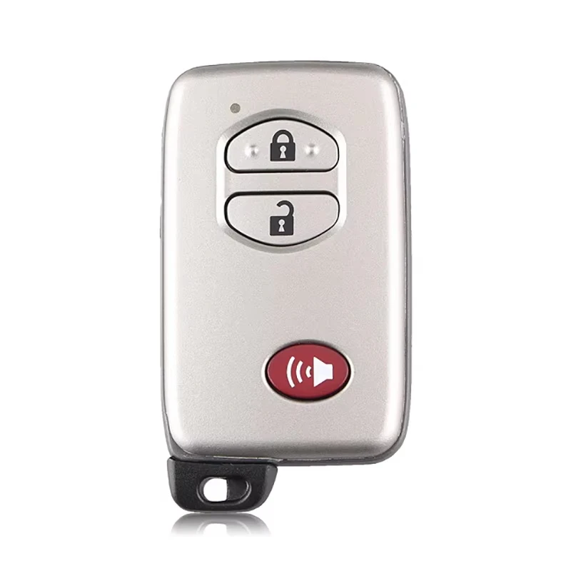JsHonYu B77EA 433MHz ASK Smart Remote Key for Toyota Land Cruiser 2008-2015 89904-60440 89904-60790 98 4D-67 Chip 3 Button Fob