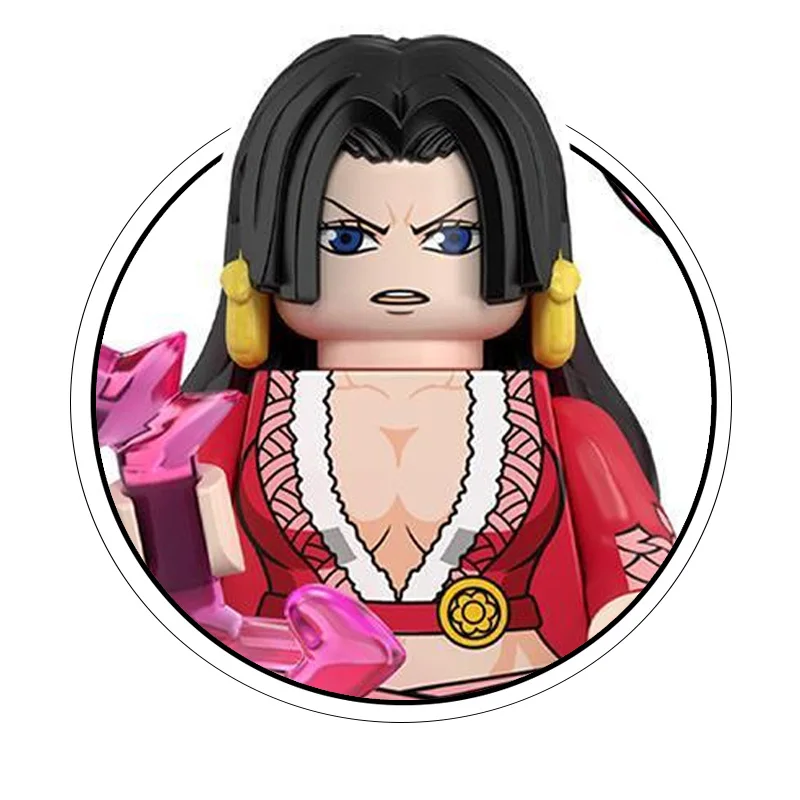 72-teiliges Neues Modell Luffy Zoro Nami Sanji Chopper Bausteine Mini-Actionfiguren Zubehör Weihnachtsgeschenke für Kinder