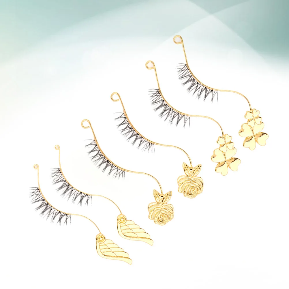 

Eyelash Try-On Tool Stainless Steel False Lash Application Device Professional Grafting Assistant Multi-Purpose Wearable