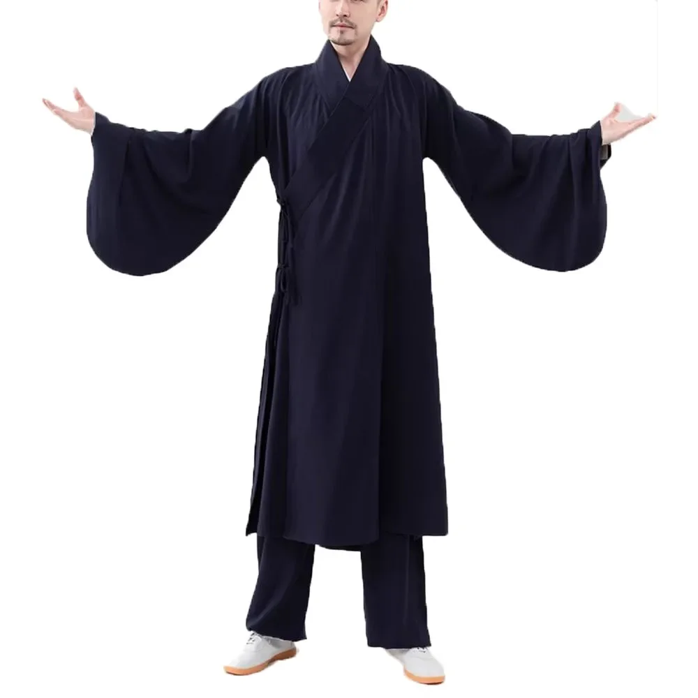 للجنسين الصيف عالية الجودة Wudang تاي تشي الدعاوى الطاوية رداء موحد زن شاولين الراهب الكونغ فو دعوى الووشو الملابس