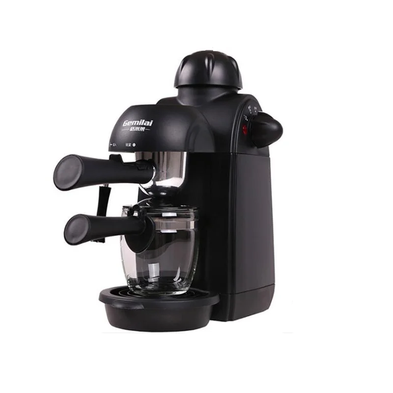 Gemilai-máquina de café semiautomática para el hogar, cafetera italiana tipo olla de vapor, Espresso CRM2008