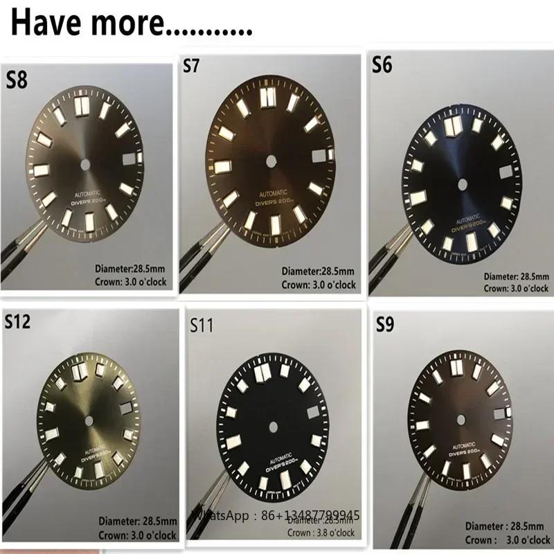 28.5 NH35 Dial Super quality original products include the 62mas series SPB187 series have more