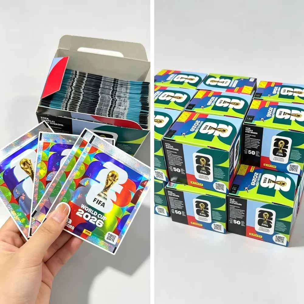 2026 NEW Panini Official FiFA World Cup Stickers Collection Card 50pack/Box 350 Stickers In Total Collect All The Dtickers Set
