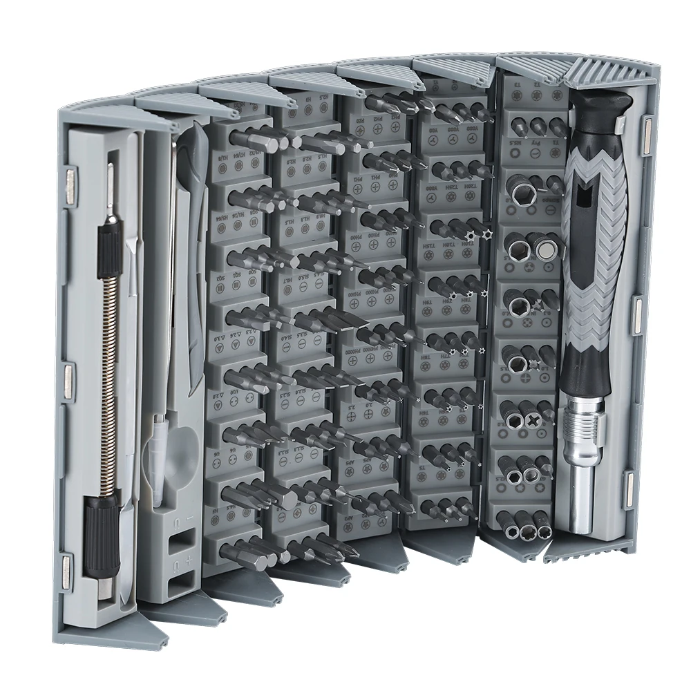 126 in 1 precisieschroevendraaierset Handgereedschapssets Magnetische bits Draagbare mijn Klein voor Xiaomi Mobiele mobiele telefoon PC Horlogereparatie