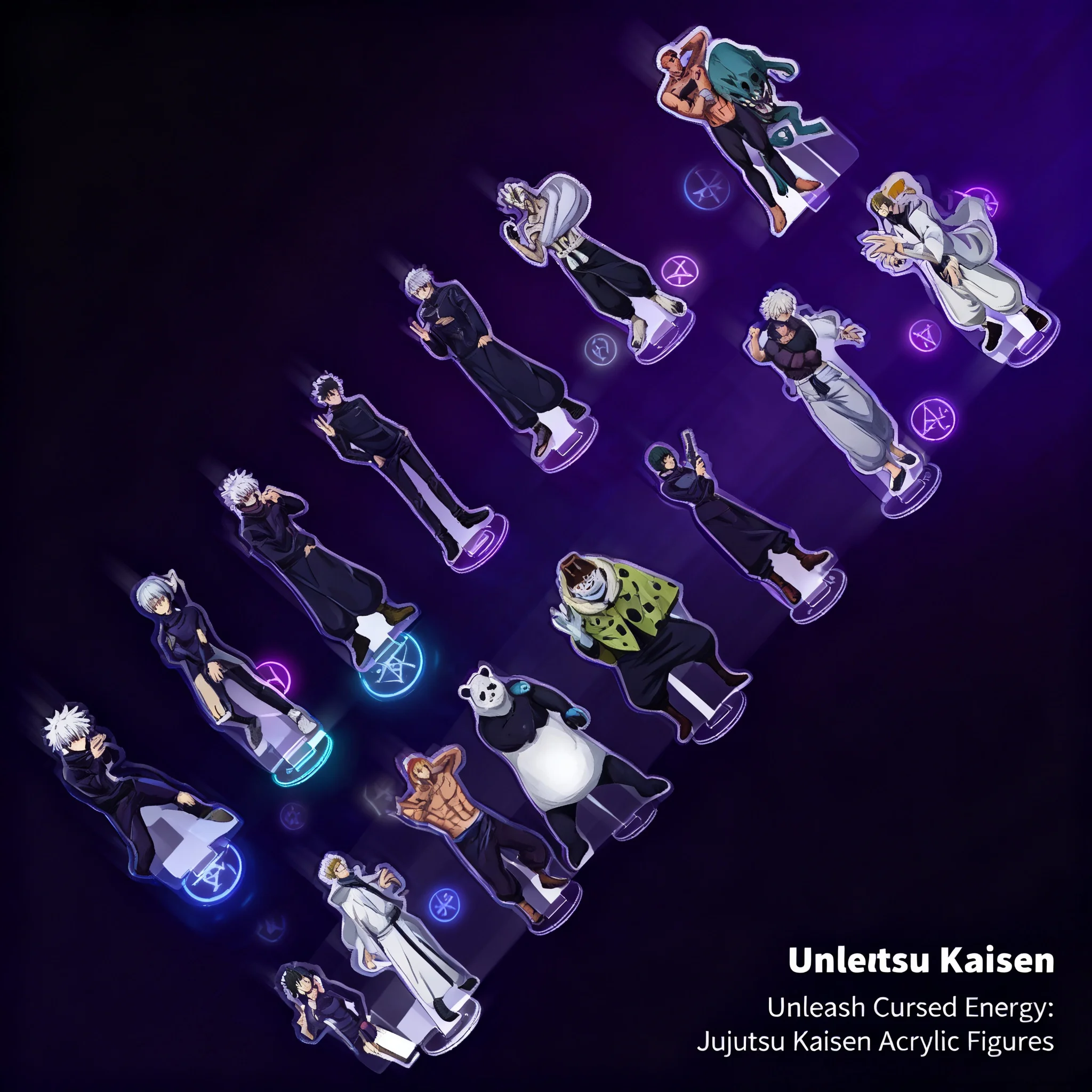 

Акриловая подставка Jujutsu Kaisen с фигуркой Годжо Сатору, аниме-декор для рабочего стола, подарок для студентов, коллекционный сувенир с персонажем мультфильма для фанатов