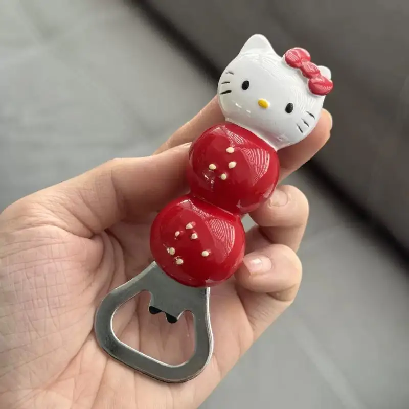 

Модная милая мультяшная открывалка для бутылок «Hello Kitty», удобная красивая компактная портативная открывалка для бутылок, модный праздничный подарок