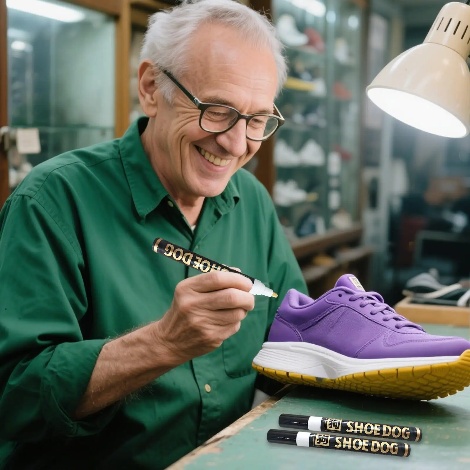 White Shoe Cleaner Sports Shoe Repair Pen Color Repair Pen Sneaker Deoxidizer For Grease Men Women Daily Indoor Travel Laundry