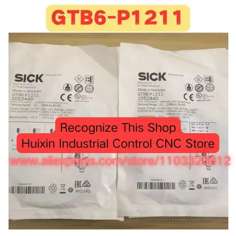 

Совершенно новый датчик фотоэлектрического переключателя диффузного отражения GTB6-P1211 GTB6 P1211 Быстрая доставка