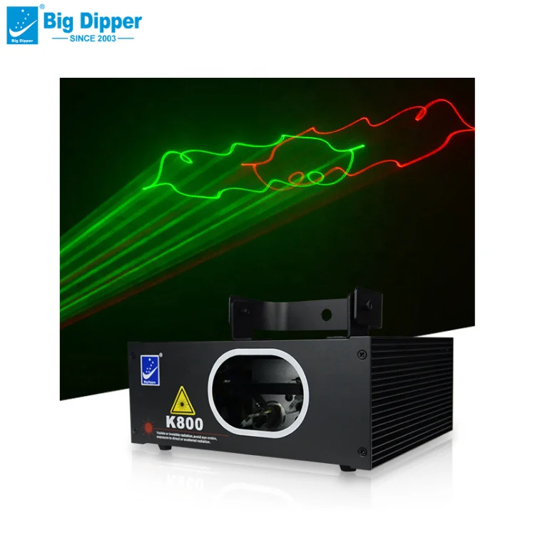 Big Dipper K800 80mW Red Green Christmas Party Laser Effect Light Laser Light For Stage Disco