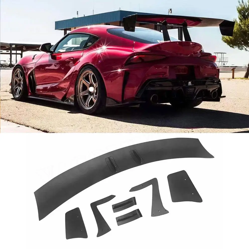 

VACOMUL Carbon Fiber Auto Car Accessorise Rear Trunk Boot Spoiler Lip Wings GT Style For Toyota Supra GR A90 A91 2019 2020