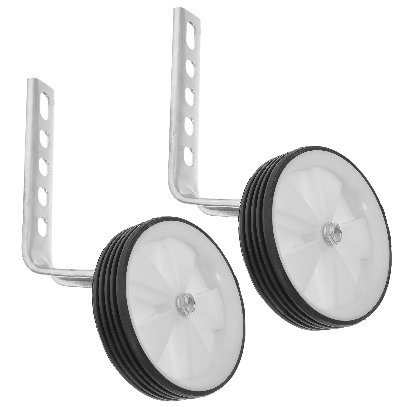 عجلات تدريب عالمية 12-20 بوصة من الفولاذ المسامي للأطفال عجلة مساعدة تدعم التوازن كاتب السلامة مناسبة لـ #6