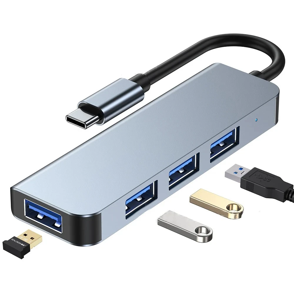 USB C HUB Type C Splitter Thunderbolt 3 Docking Station Laptop Adapter With For Macbook Air M1 iPad Pro