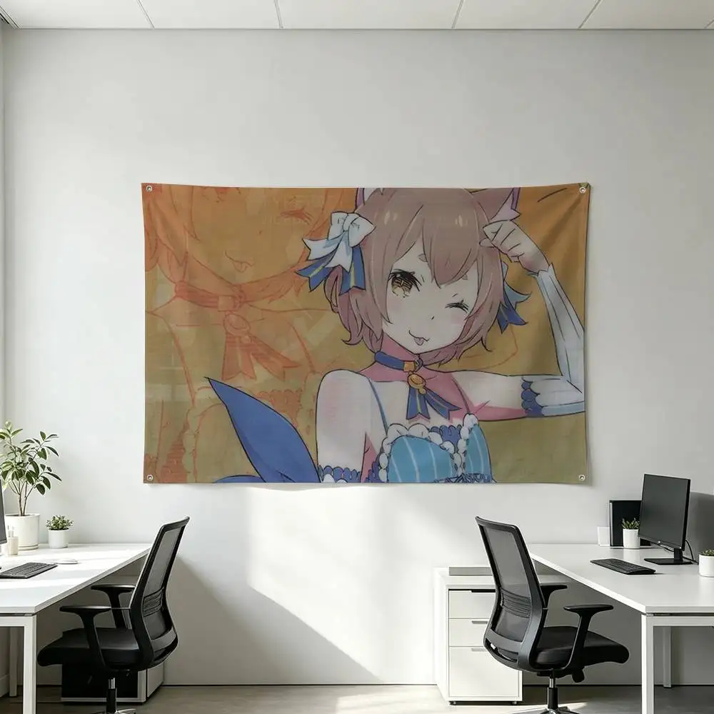 Anime Re Zero-Felix-X Flags for Bedrooms Home Decor Items Outdoor Decors Garage Decoration