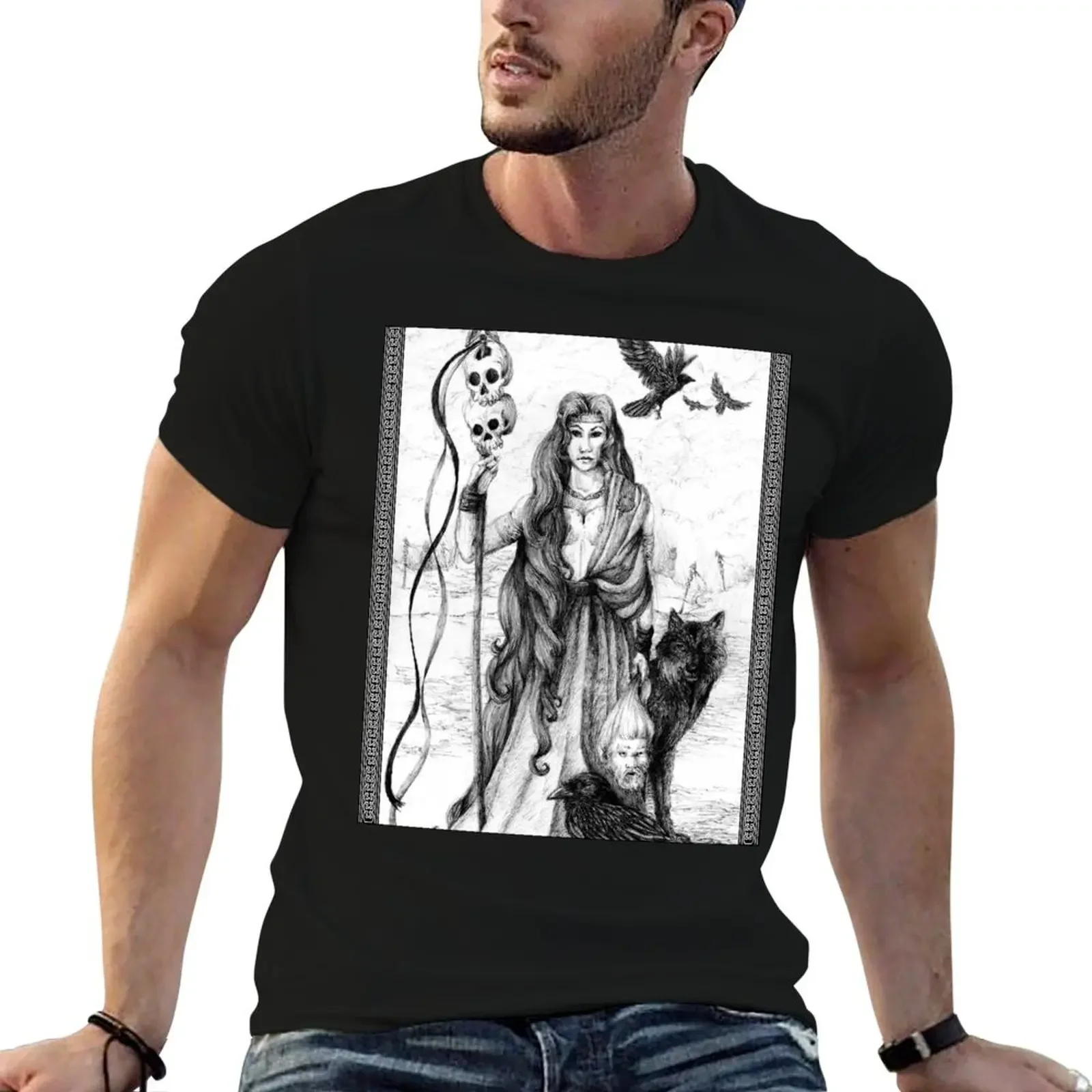 

Morrigan T-Shirt tees summer tops boys whites mens t shirts casual stylish