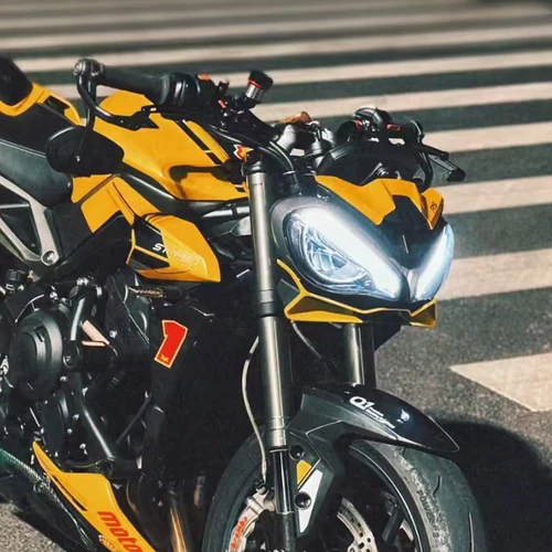 Imagen 2 del producto Para Triumph Street Triple 765 S/RS 2017-2024 ala fija modificada motocicleta carenado de ala fija accesorios de motocicleta