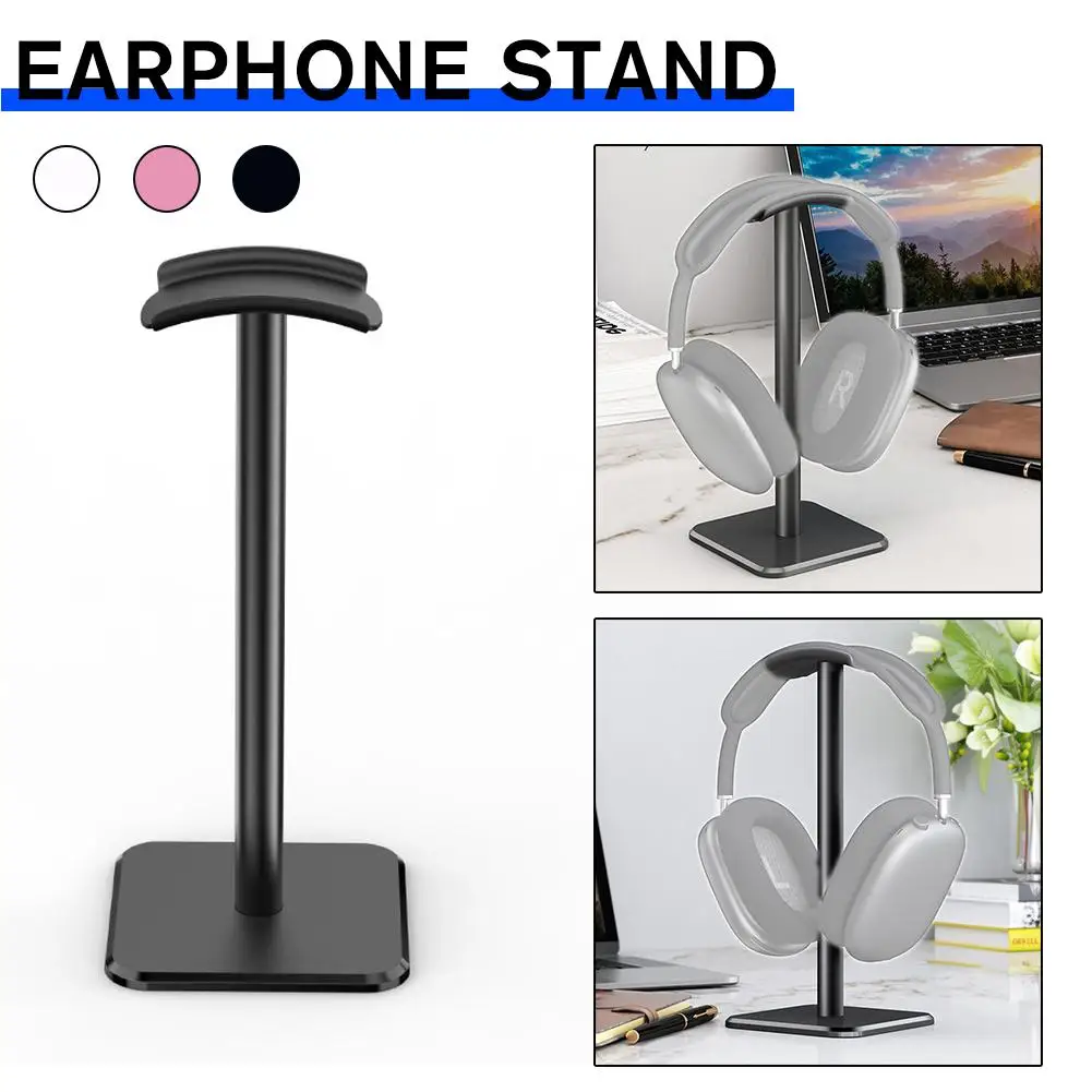 1pcs Universal Headset Stand Holder Headphone Rack Hanger Mount Hanger Gamer Flexible Rack Earphone Display A3c8
