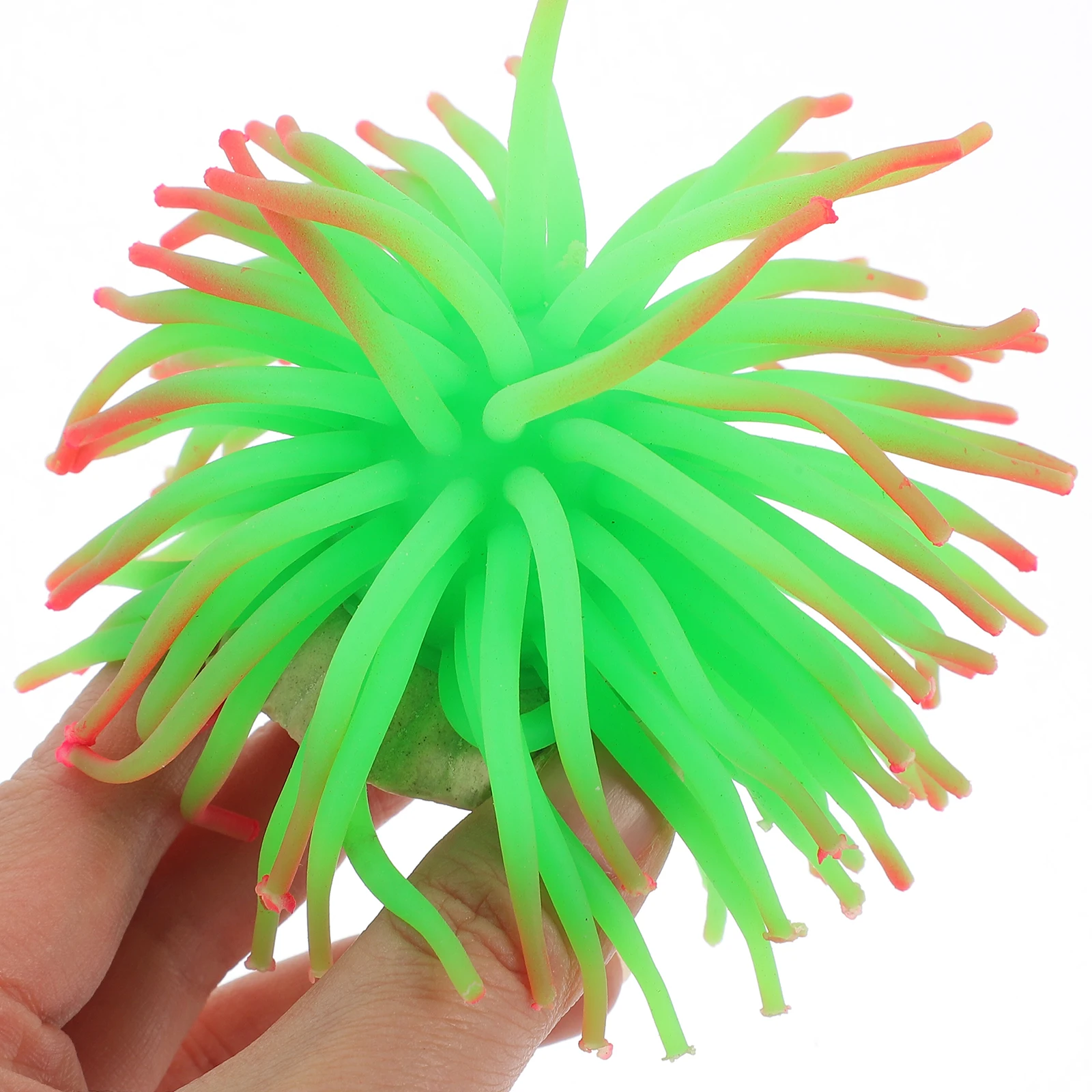 

6pcs Aquarium Artificial Coral Decoration Fish Tank Ornament Plastic Sea Urchin Sculpture Lifelike Underwater Decor For Tank