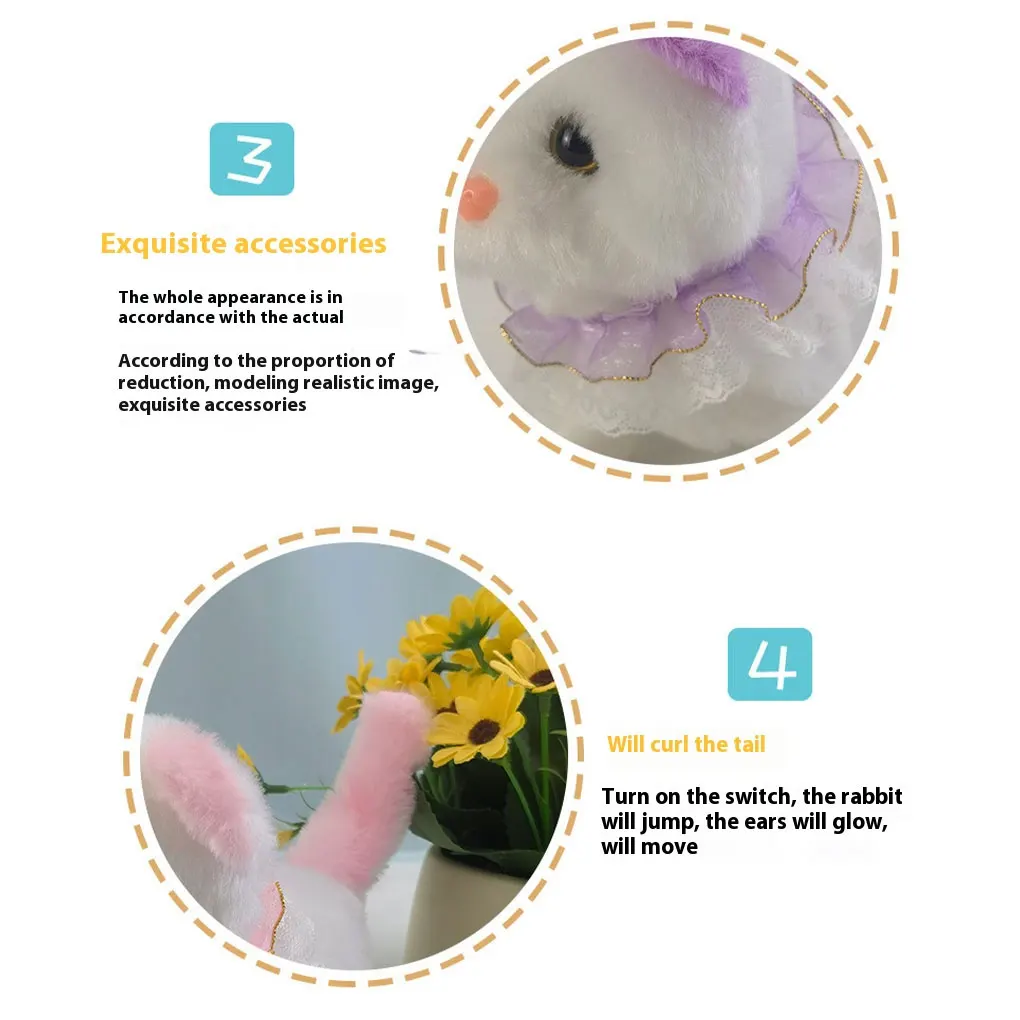 Gehendes Katzenspielzeug, realistische Roboterkatze mit interaktiver Plüschkörper, realistische Roboterkatze