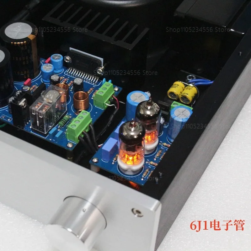 

Готовый гибридный Hi-Fi усилитель TDA7293 LM4780 с ламповым предусилителем 6J1