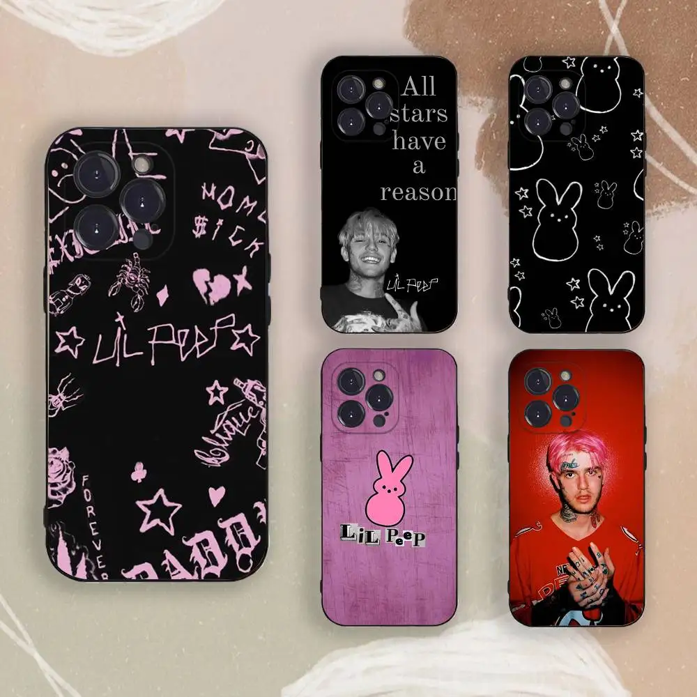 

L-Lil P-Peep Star Phone Case For iPhone 17,16,15,14,13,12,11,Pro,X,Xs,MAX,Plus TPU Soft To Skin-friendly Cover
