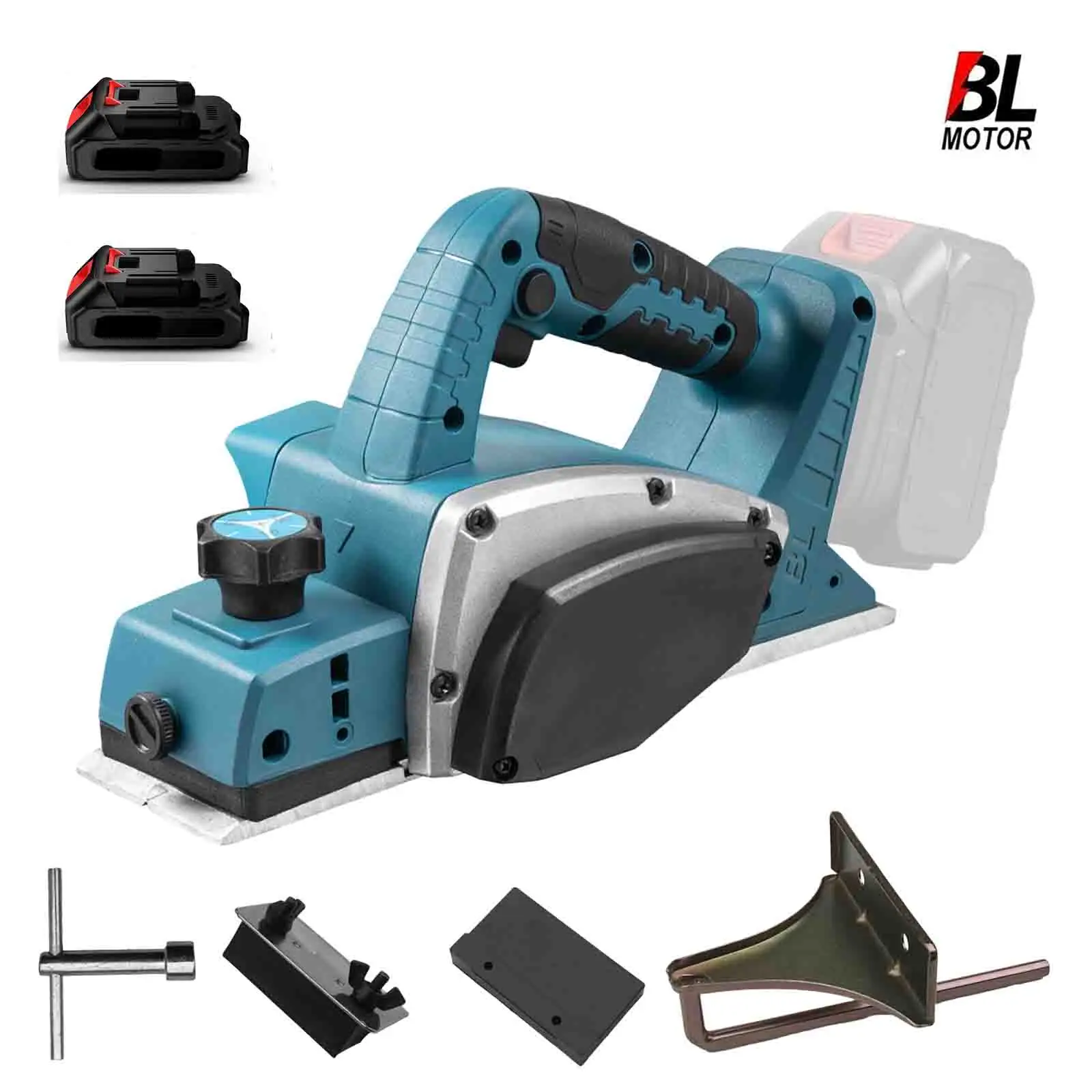 1000W Borstelloze Elektrische Schaafmachine 15000rpm Draadloze Elektrische Schaafmachine Handheld Hout Schaven Houtbewerking Tool DIY Meubels