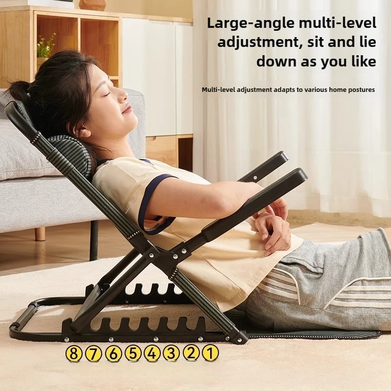 Chair Bed Legless Rice College Student Dormitory Elderly Escort Chair Lazy Game Waist Protection Tent Recliner