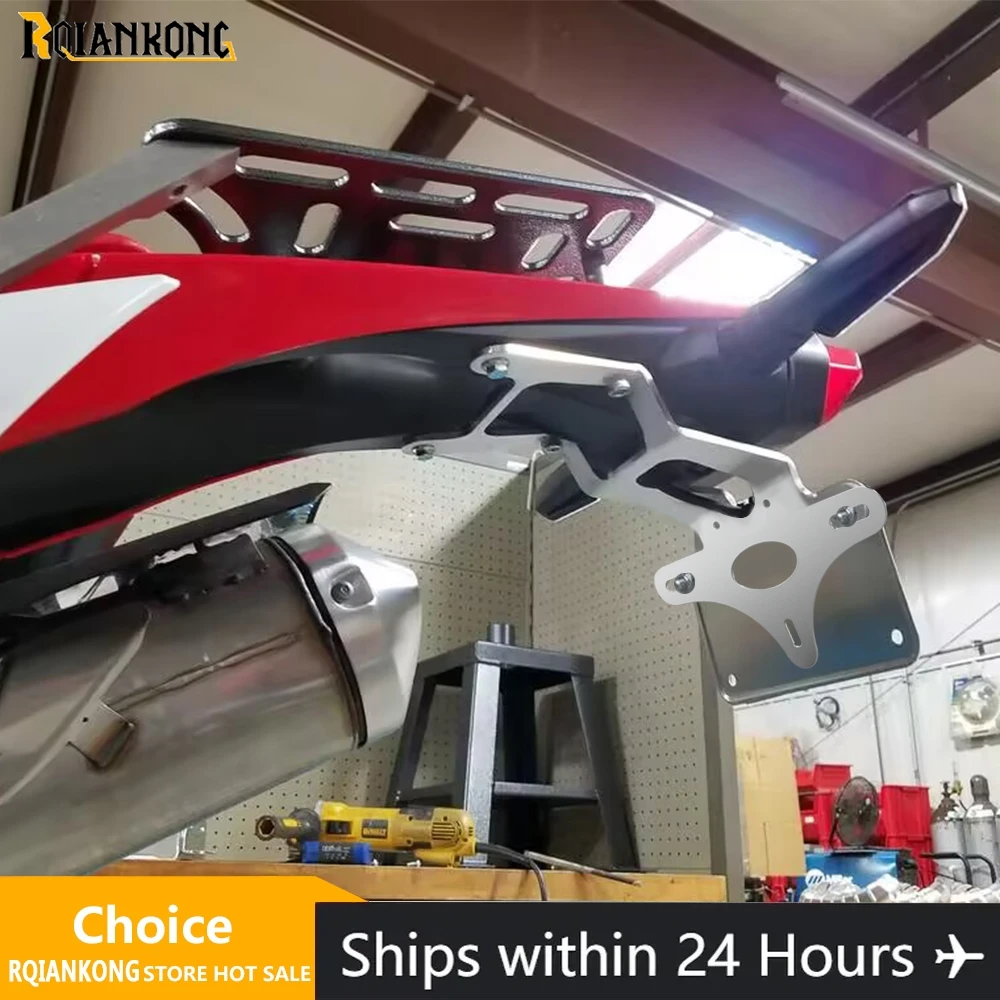 Für HONDA CRF 450 L/RL CRF450L CRF450RL 2019-2023 2024 2025 CRF450 L/RL Kennzeichenhalter Halterung Hinten Schwanz Ordentlich Fender Kit