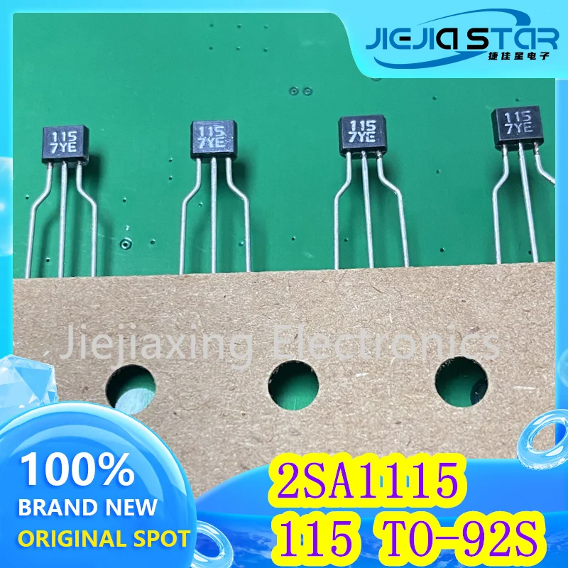 Plug-In Triode Power Tube, 2SA1115 A1115 115 TO-92S, 100% Brand New e Original Electronics