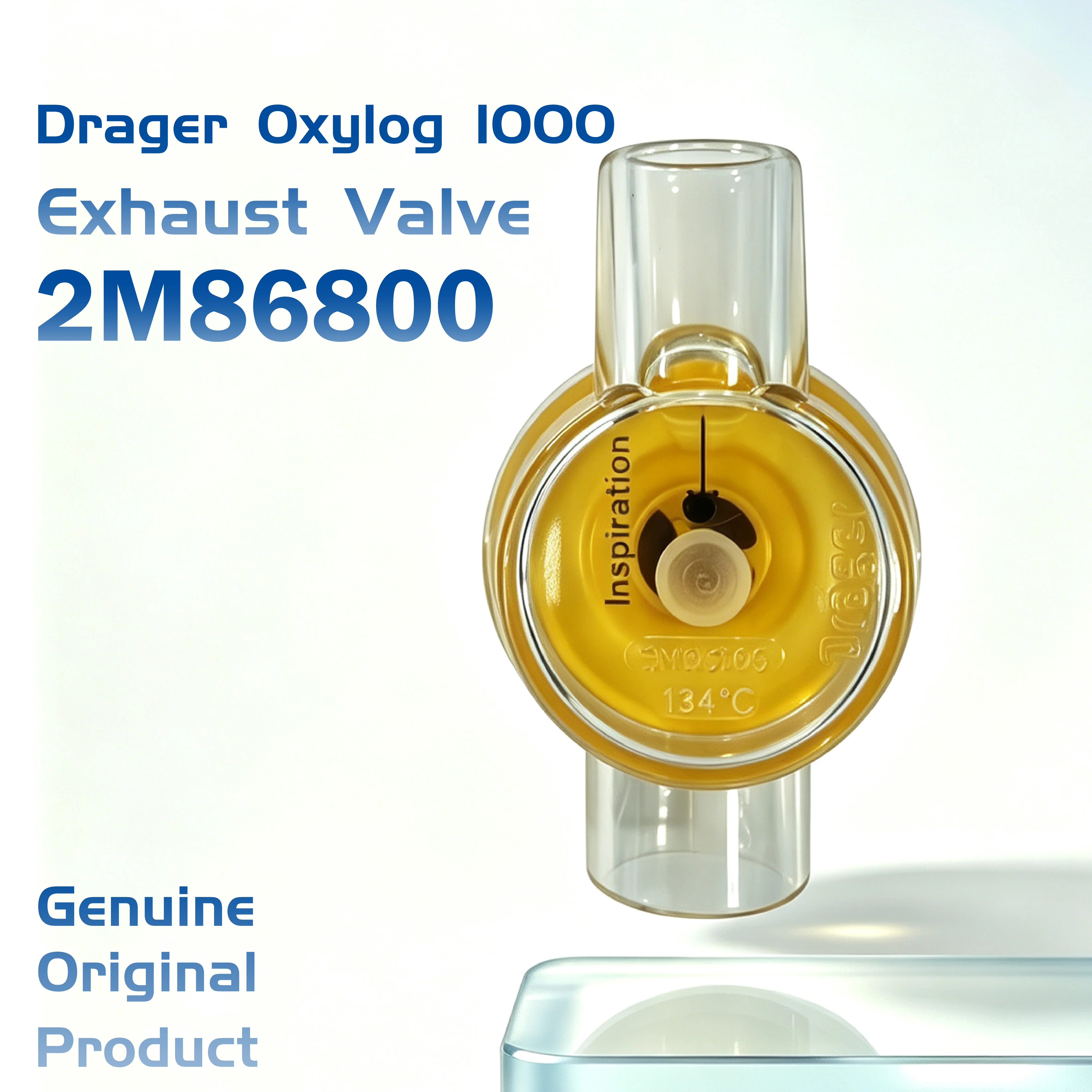 2M86800 Drager Oxylog1000 Exhalation Valve Original By Draeger